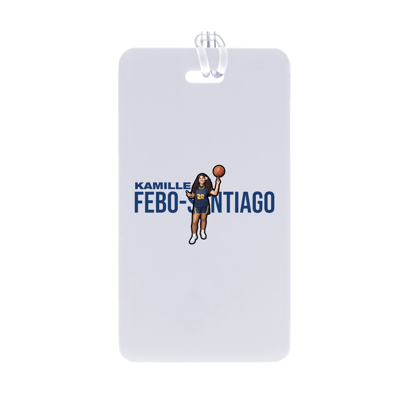 Bag Tag — Player Name in Classic