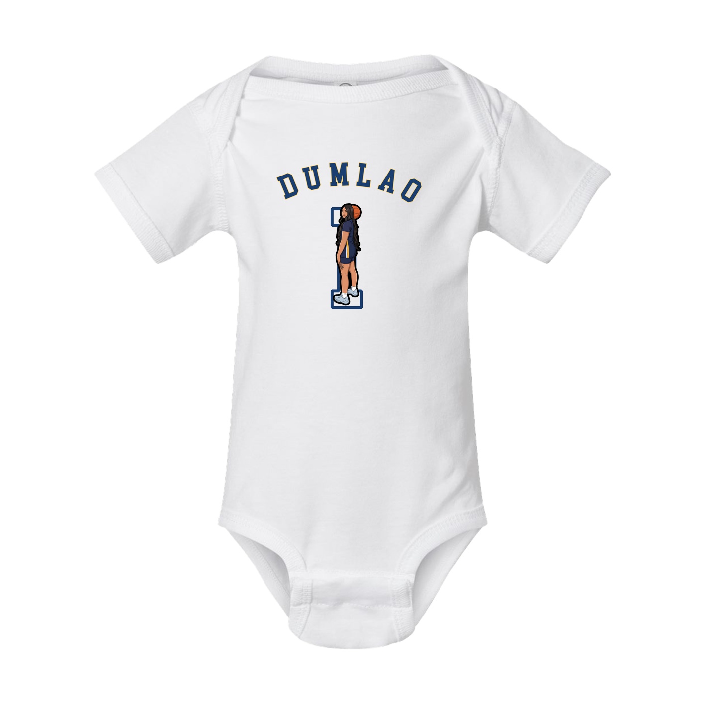 Baby Onesie — Shirsey Arch in White