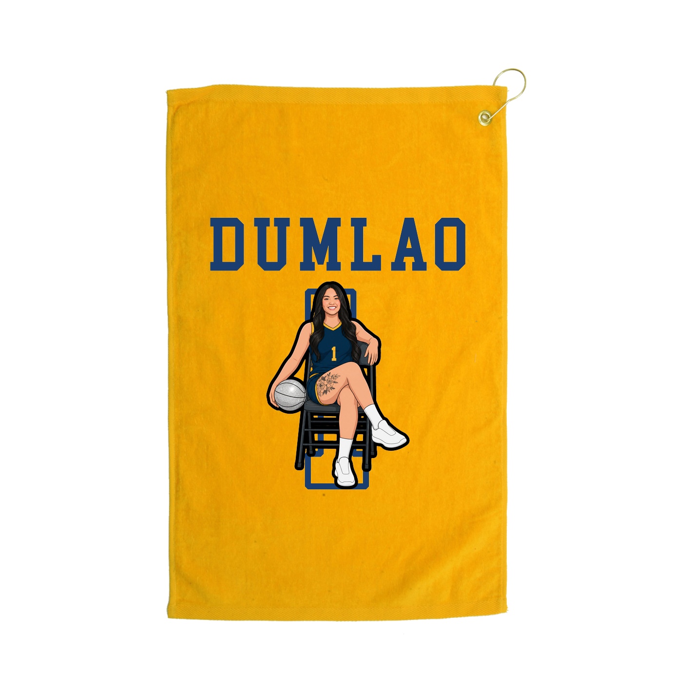 Golf Towel — Shirsey in Gold