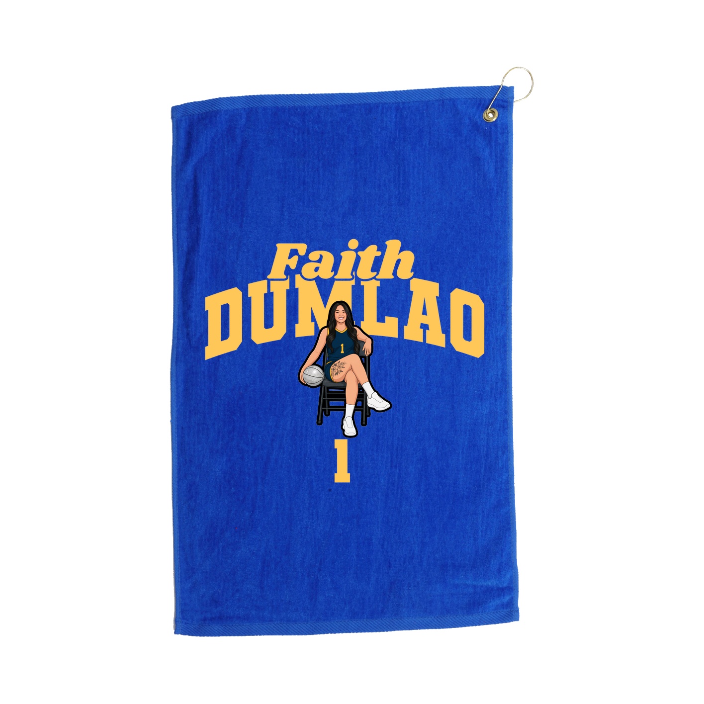 Golf Towel — Signature Arch in Royal