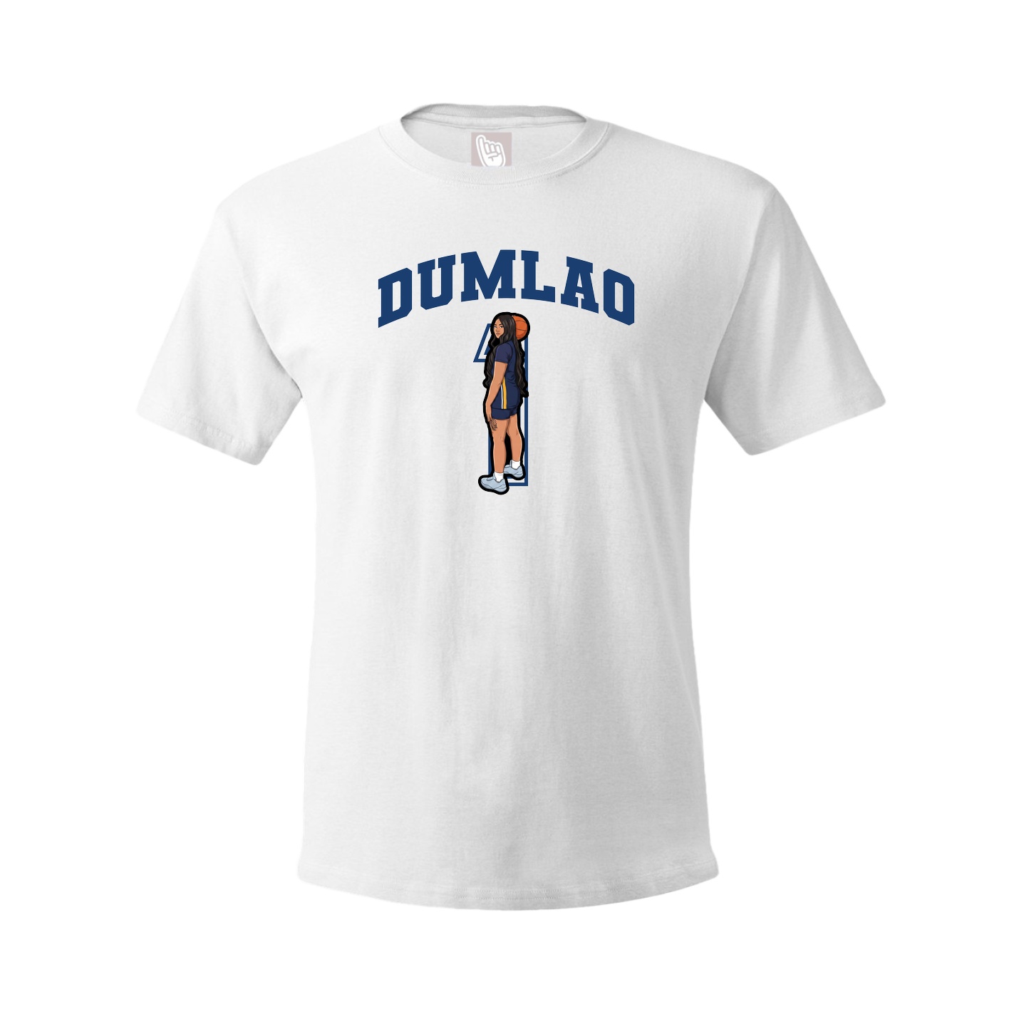 Tee — Number in White