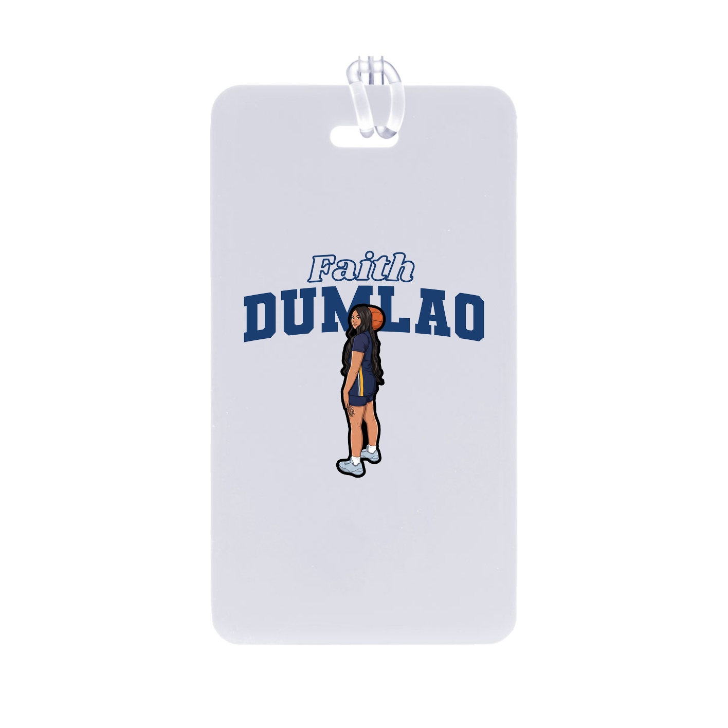 Bag Tag — Name Arch in Classic