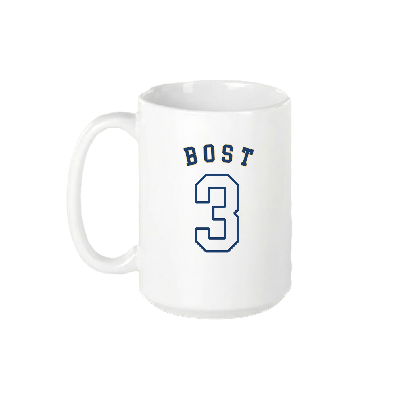 15oz Coffee Mug — Shirsey Arch in White