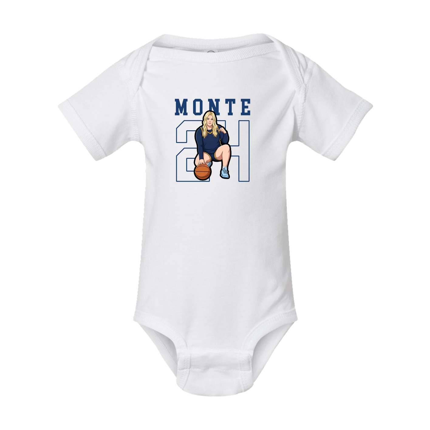 Baby Onesie — Shirsey in White