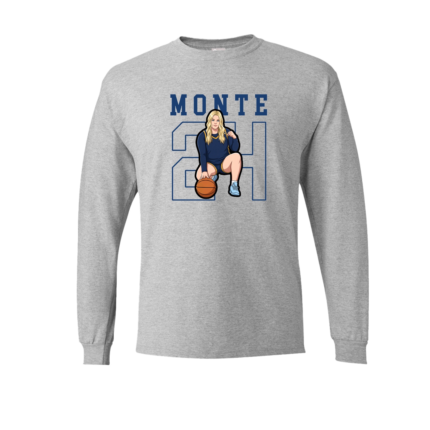 Long Sleeve Tee — Shirsey in Grey