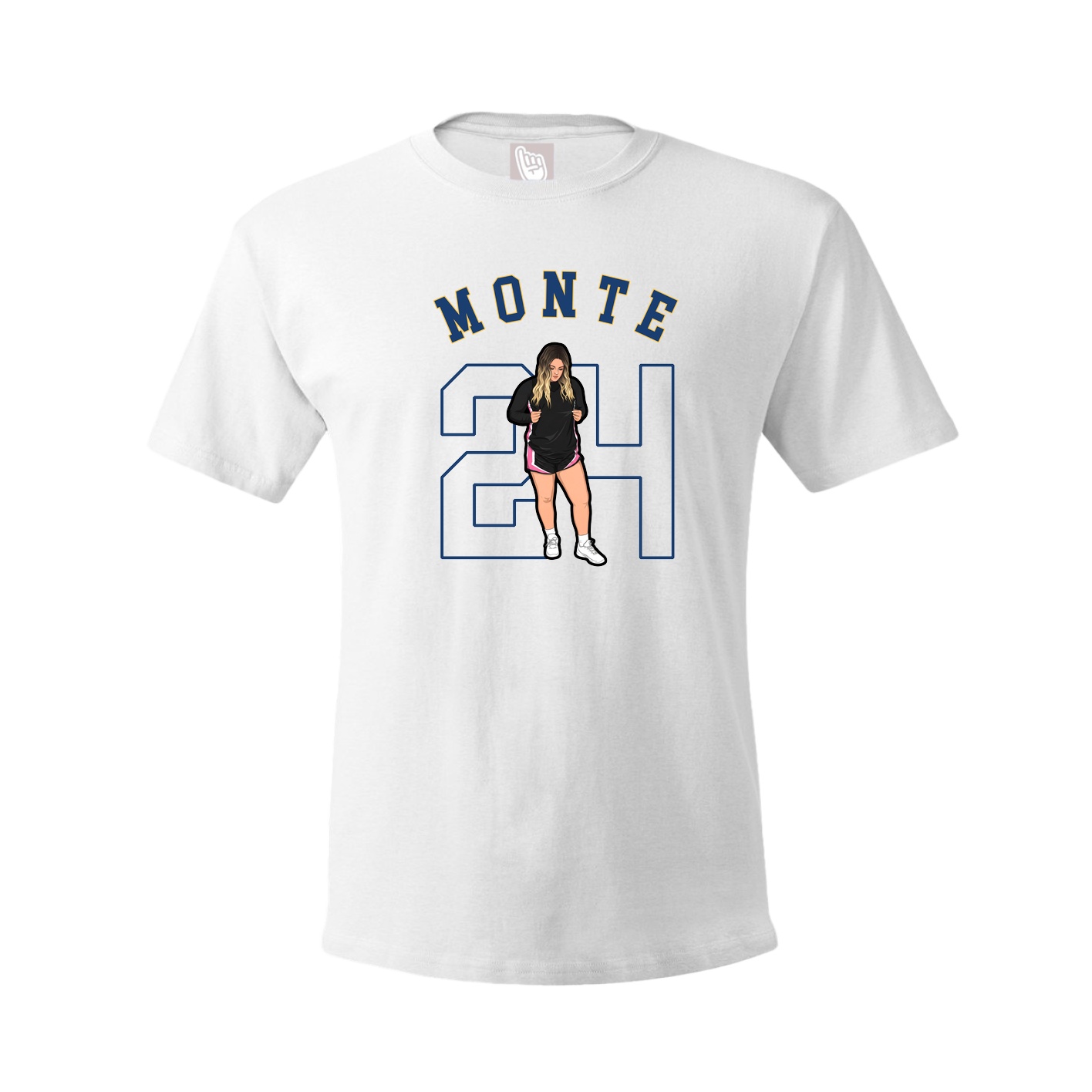 Youth Tee — Shirsey Arch in White