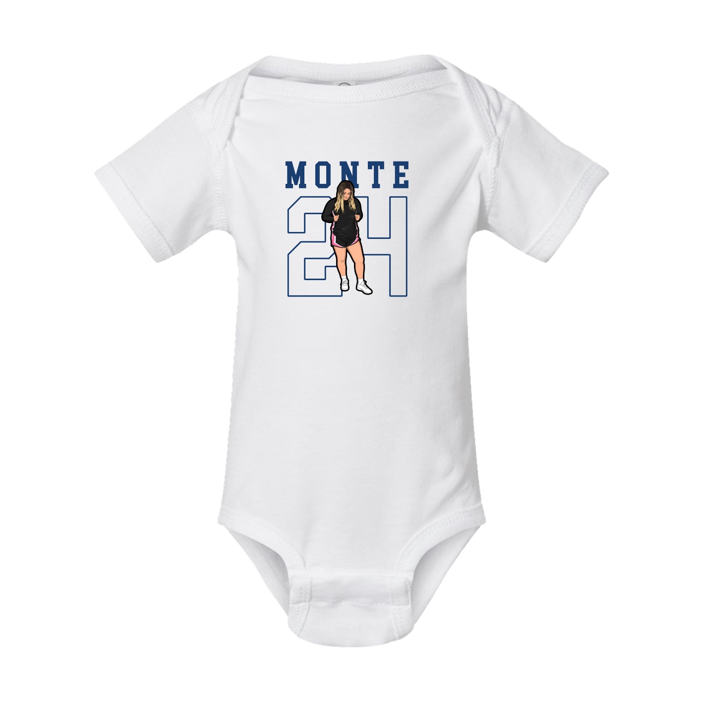 Baby Onesie — Shirsey in White