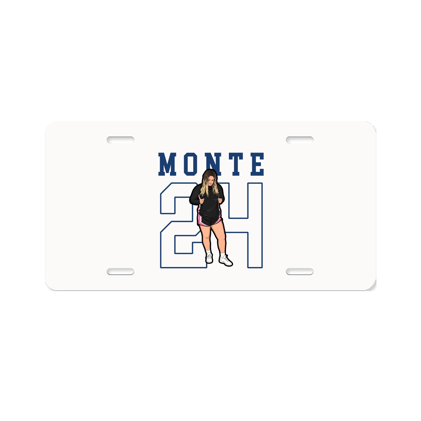 License Plate — Shirsey in Classic