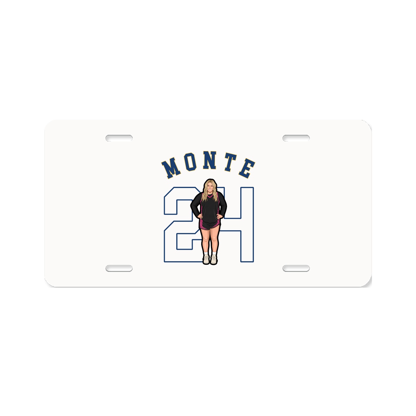 License Plate — Shirsey Arch in Classic