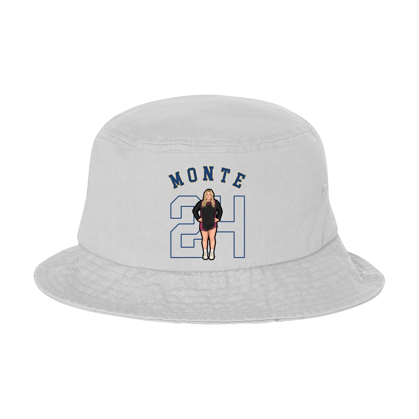 Bucket Cap — Shirsey Arch in White