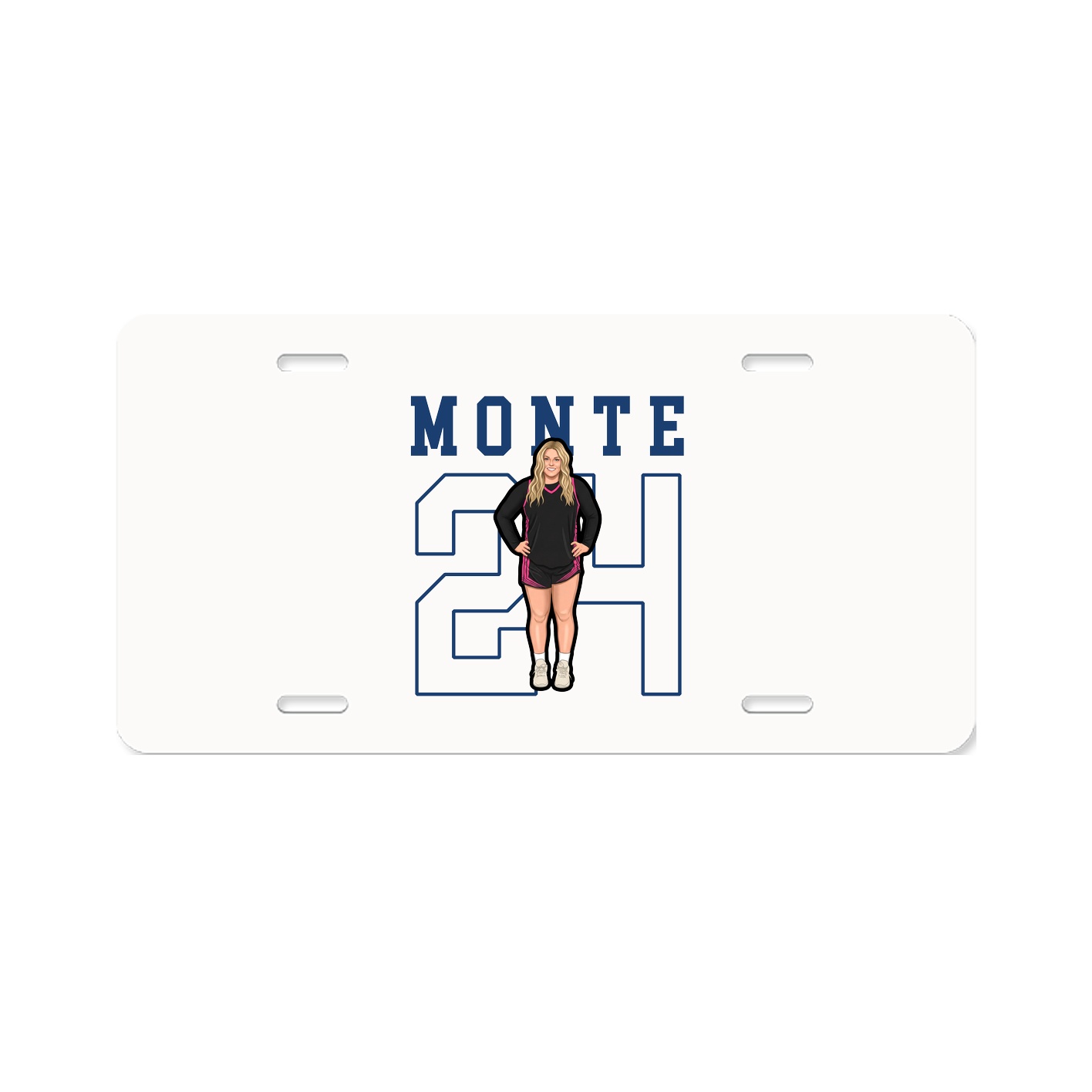 Aluminum License Plate
