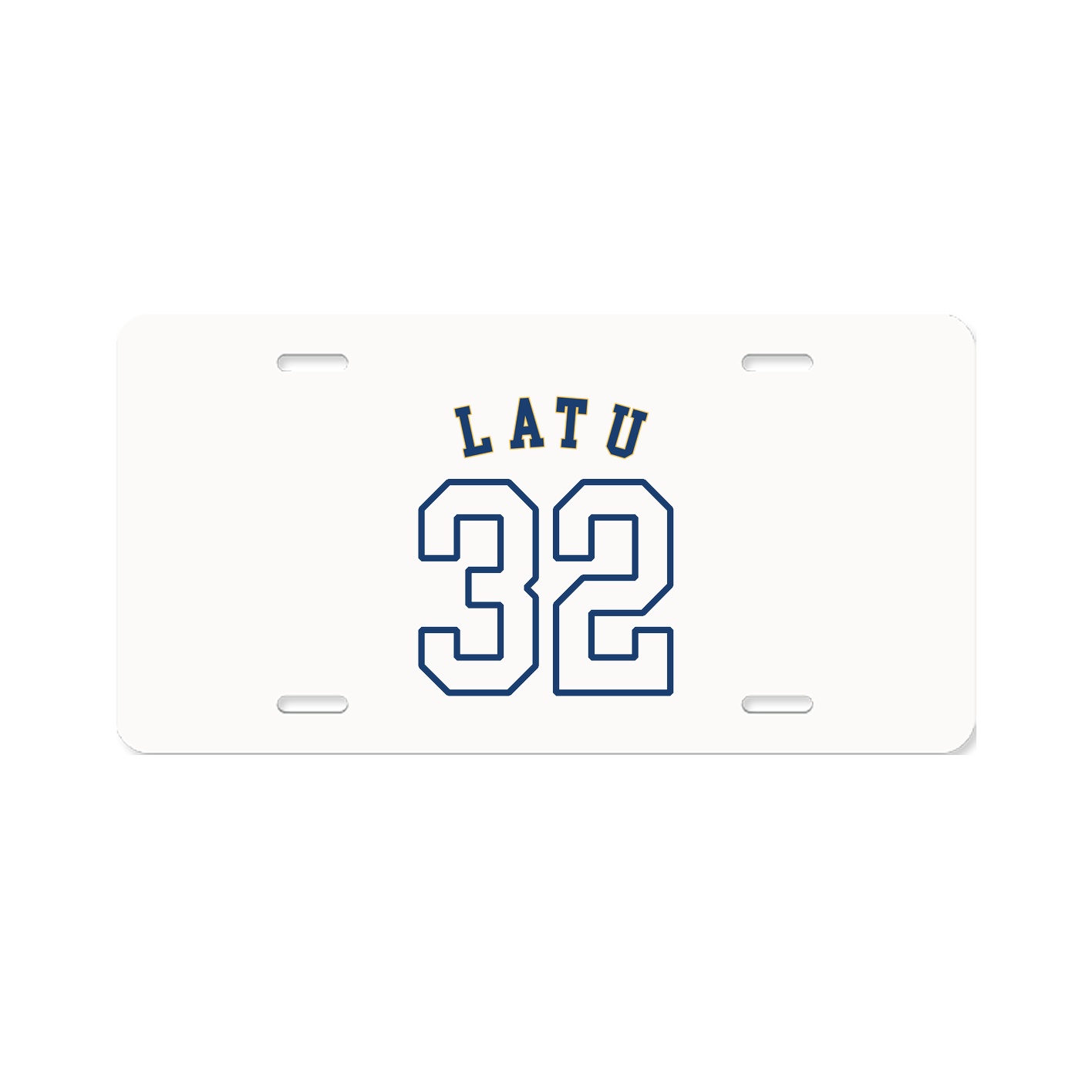 License Plate — Shirsey Arch in Classic