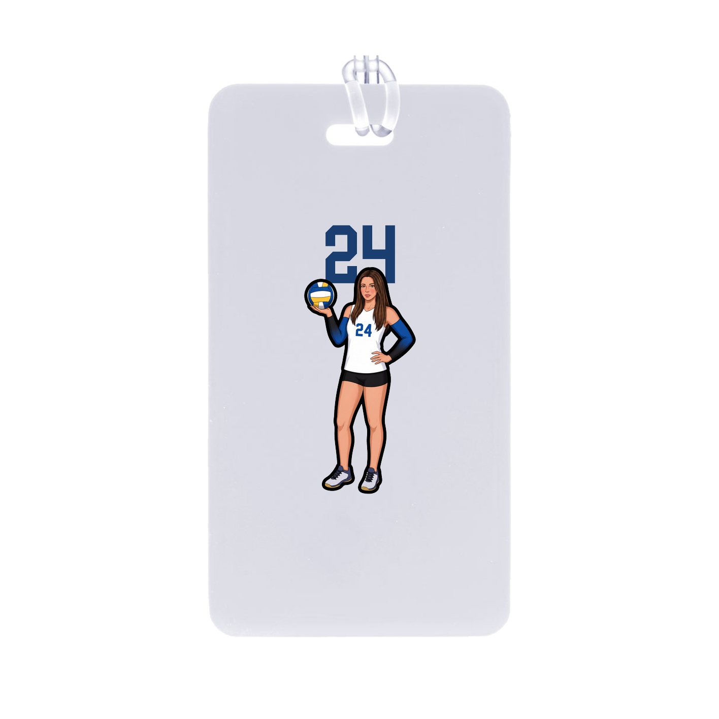 Bag Tag — Number Top in Classic