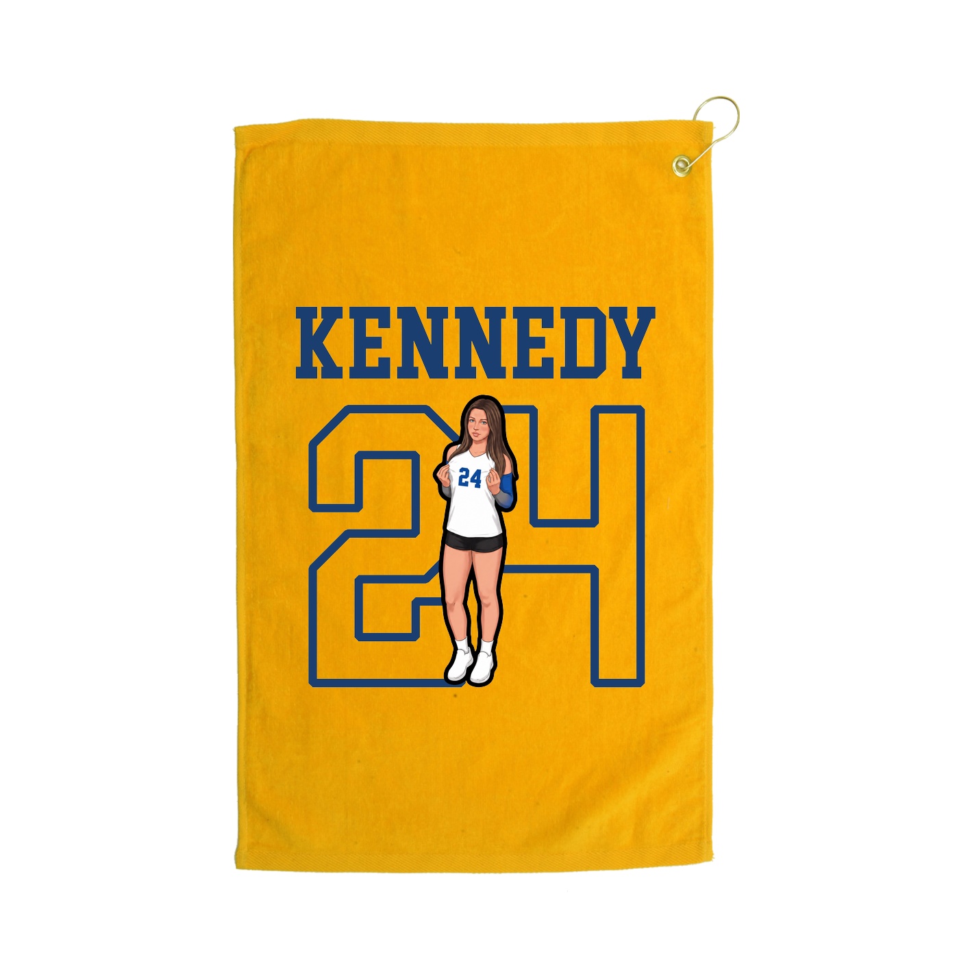 Golf Towel — Shirsey in Gold