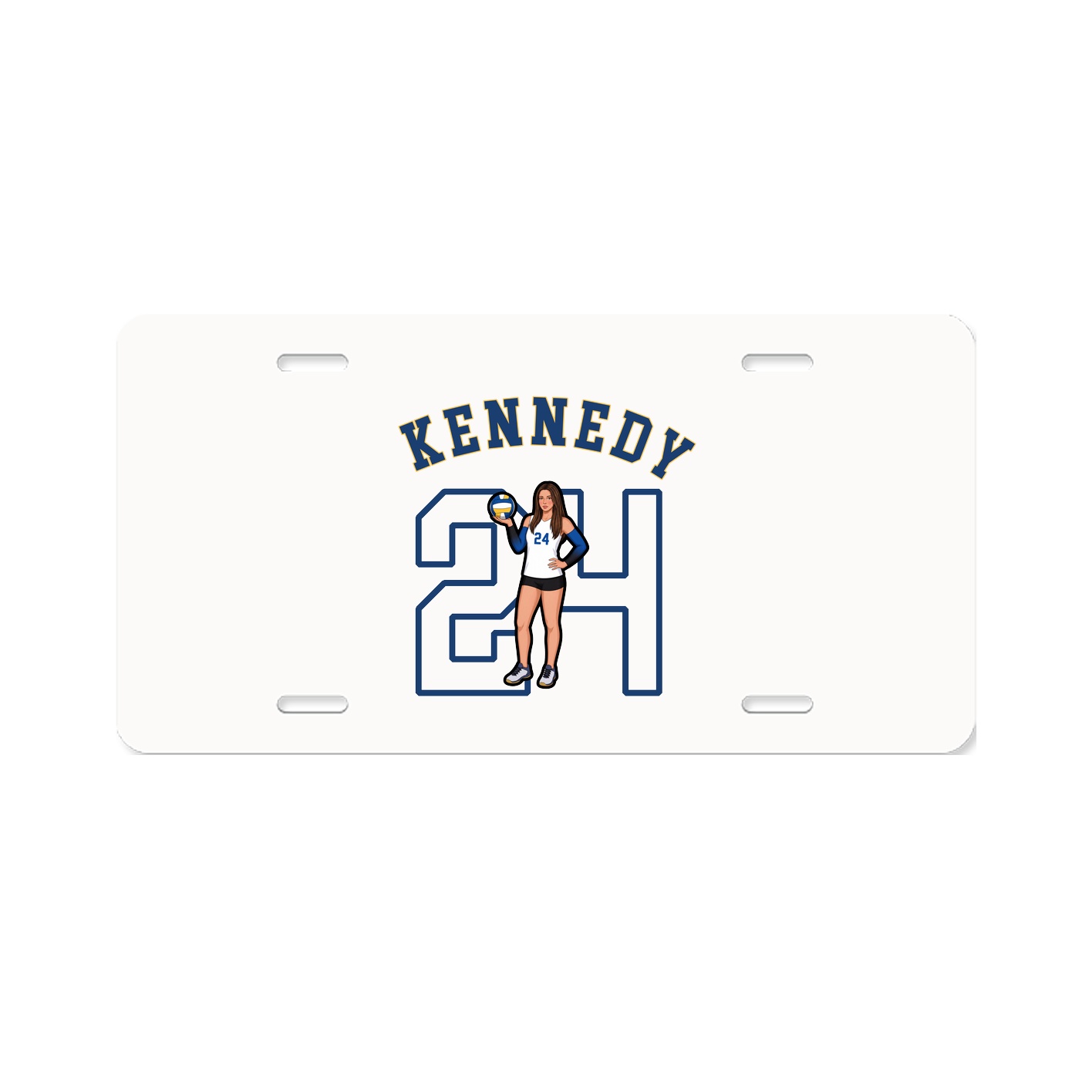 License Plate — Shirsey Arch in Classic