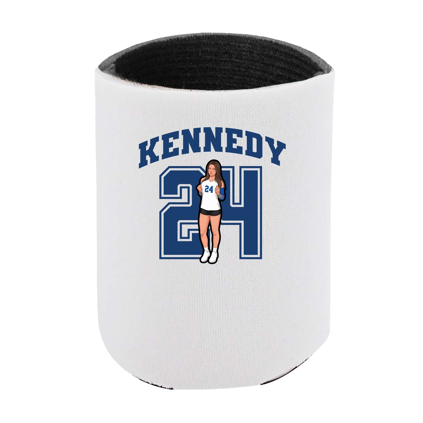 Can Holder — Number in White