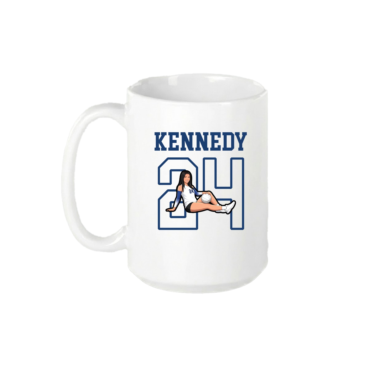 15oz Coffee Mug — Shirsey in White