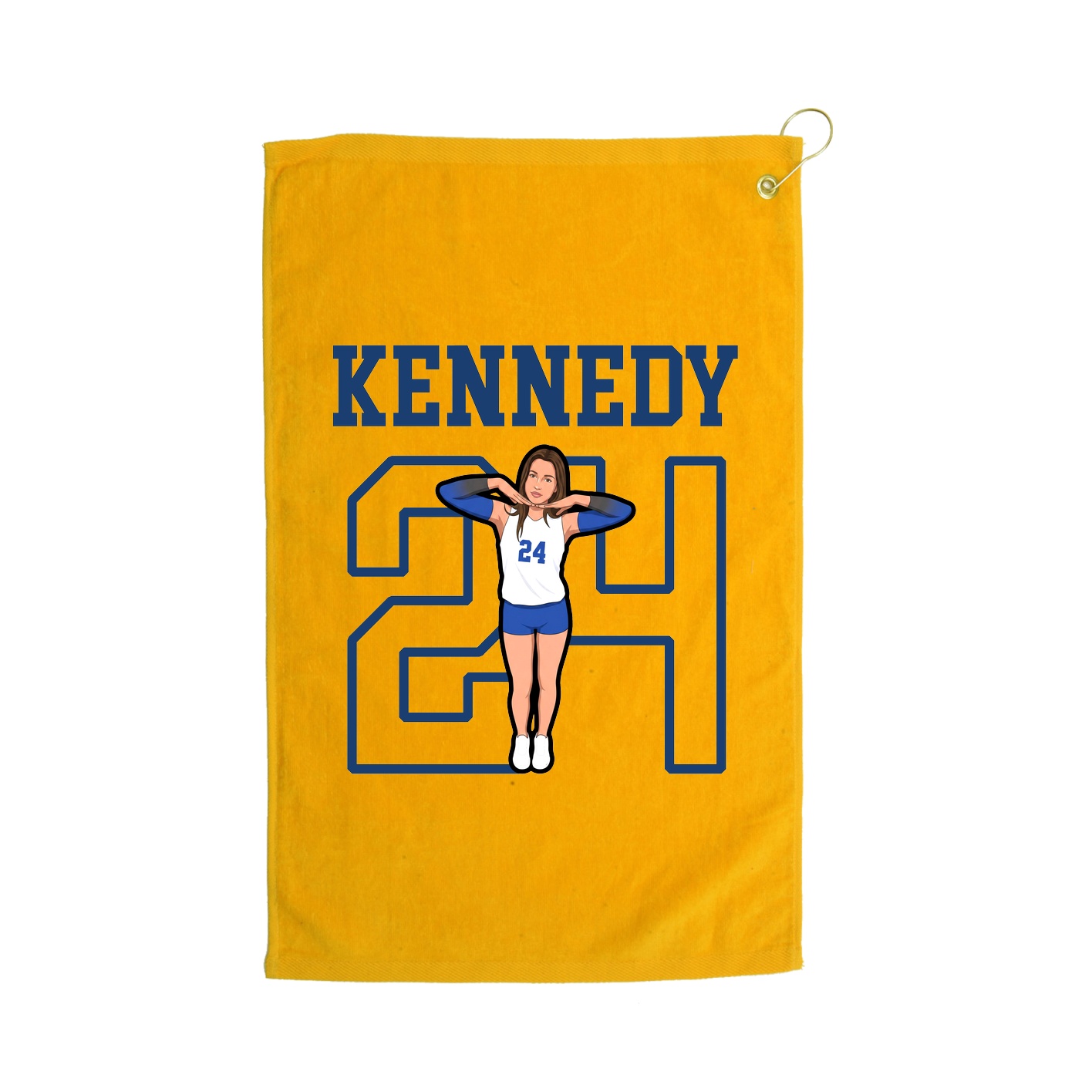 Golf Towel — Shirsey in Gold