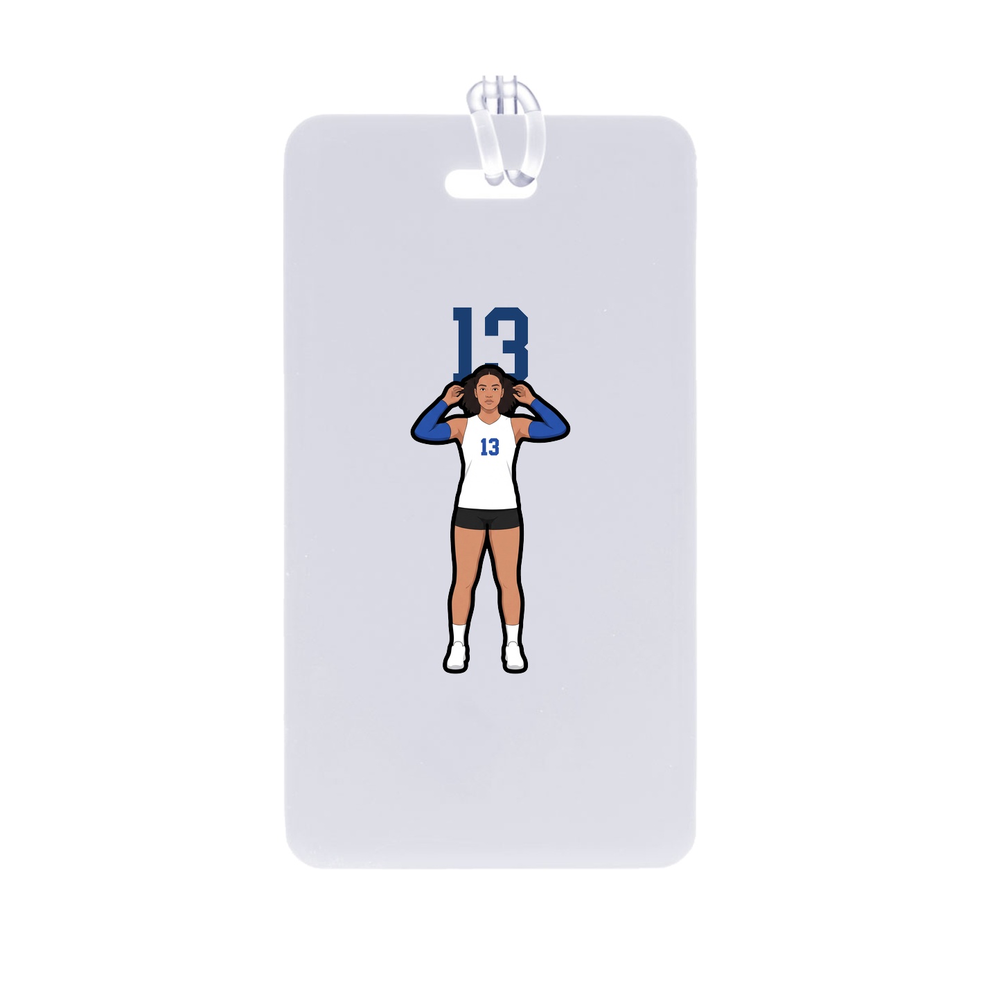 Bag Tag — Number Top in Classic