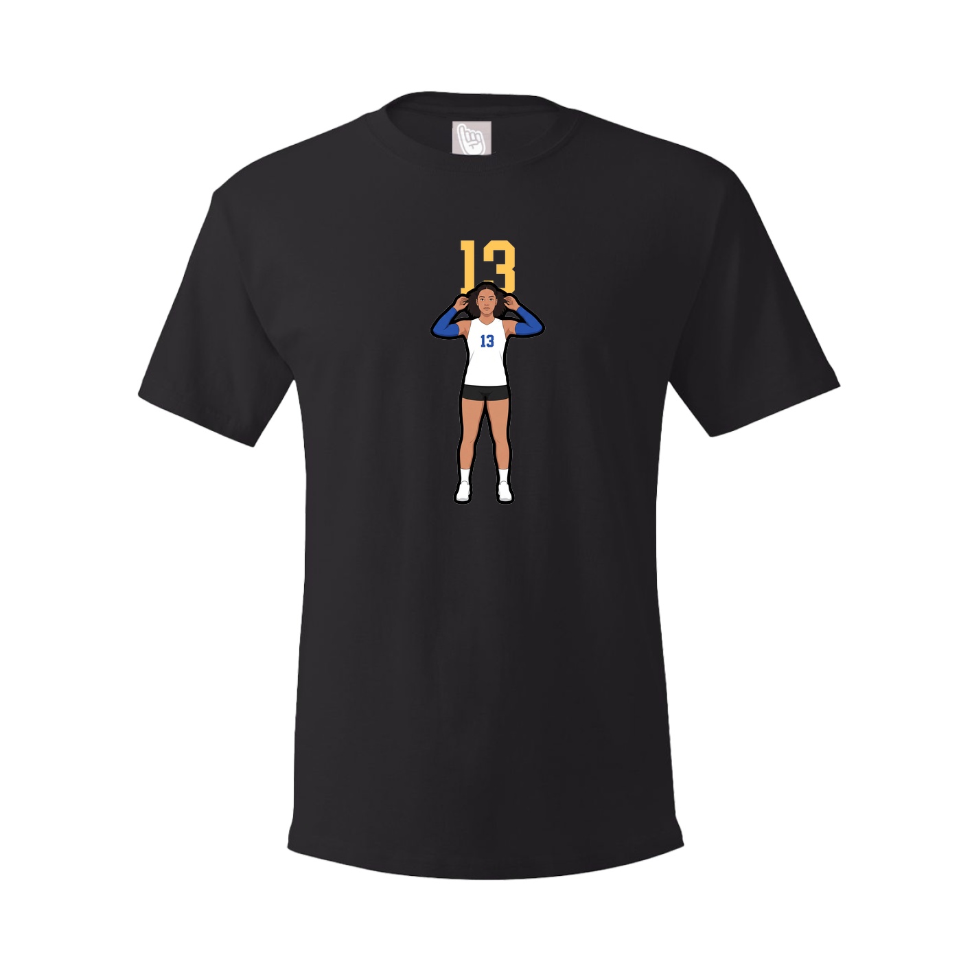 Tee — Number Top in Black