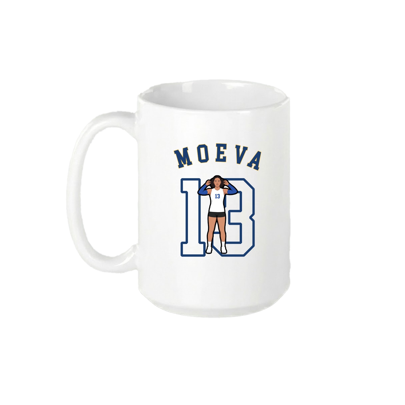 15oz Coffee Mug — Shirsey Arch in White