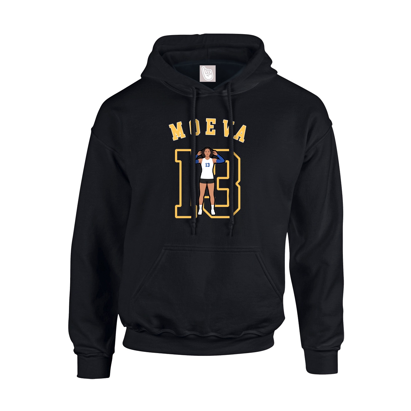 Hoodie — Shirsey Arch in Black