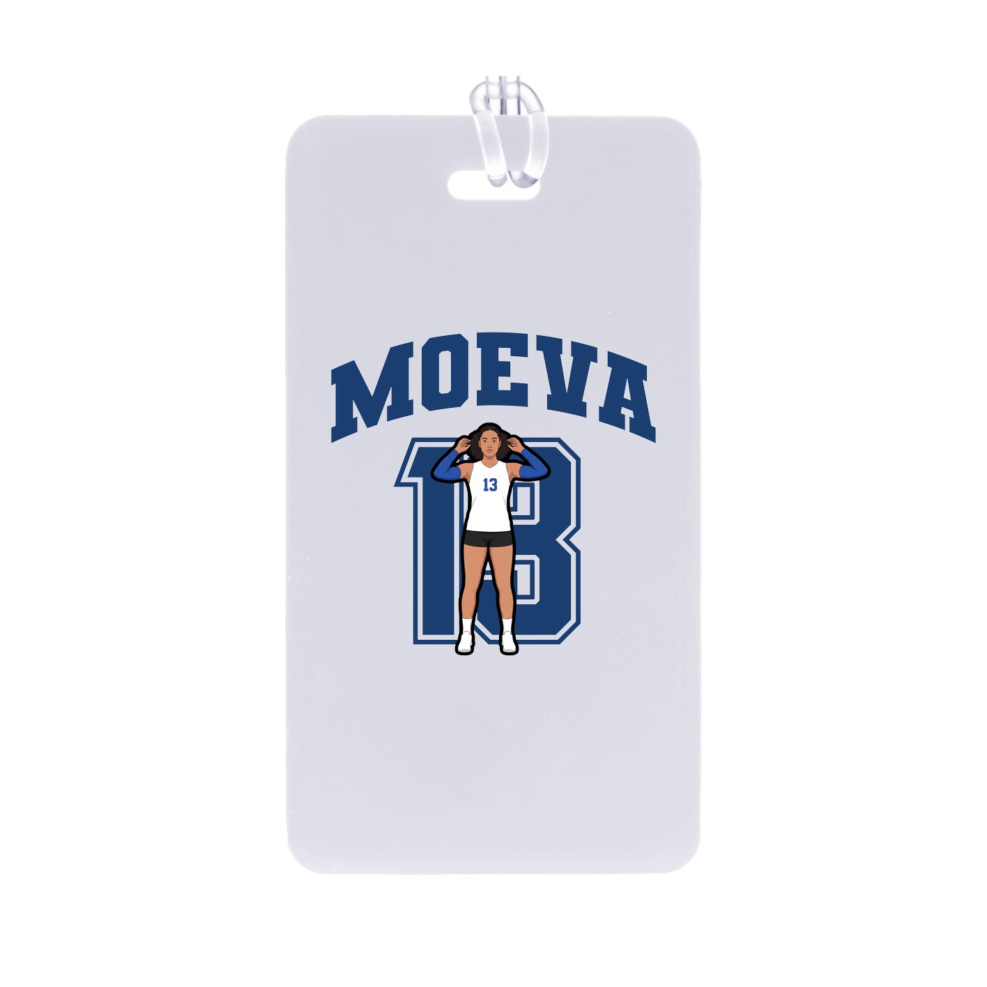 Bag Tag — Number in Classic