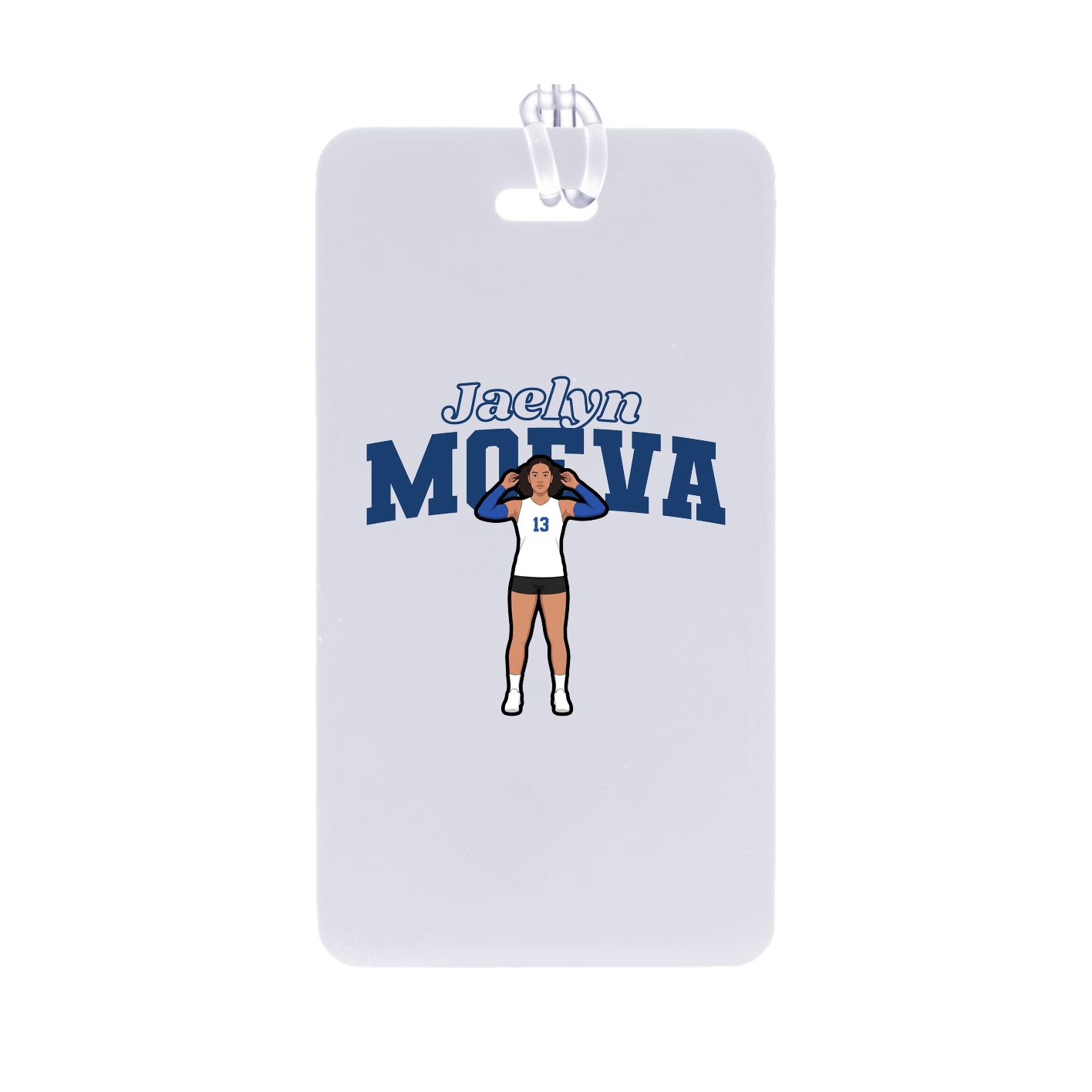 Bag Tag — Name Arch in Classic