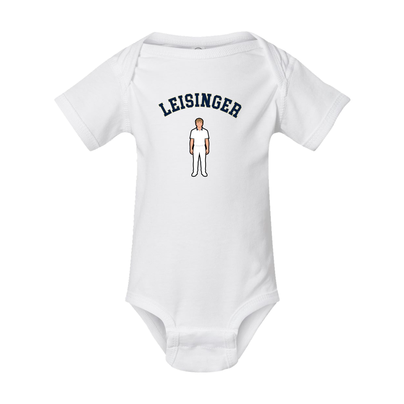 Baby Onesie — Shirsey Arch in White