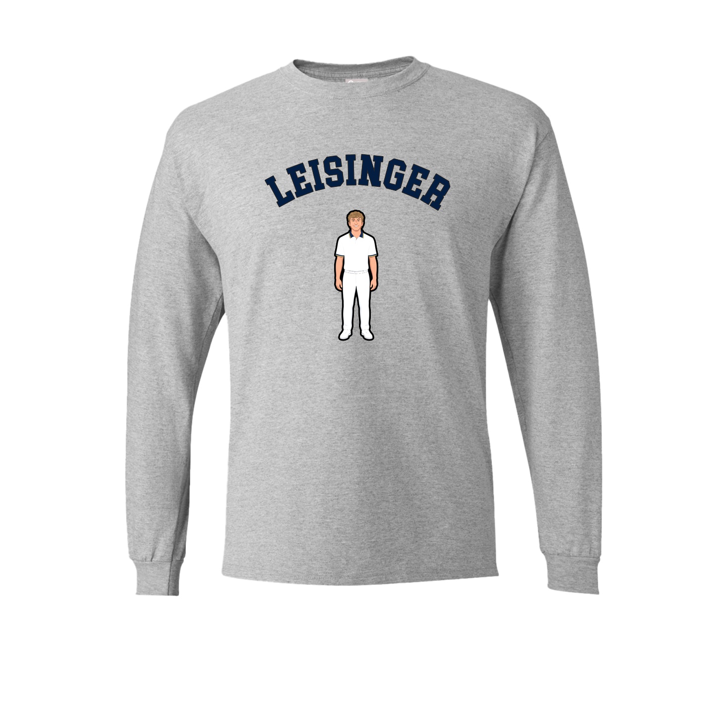 Long Sleeve Tee — Shirsey Arch in Grey