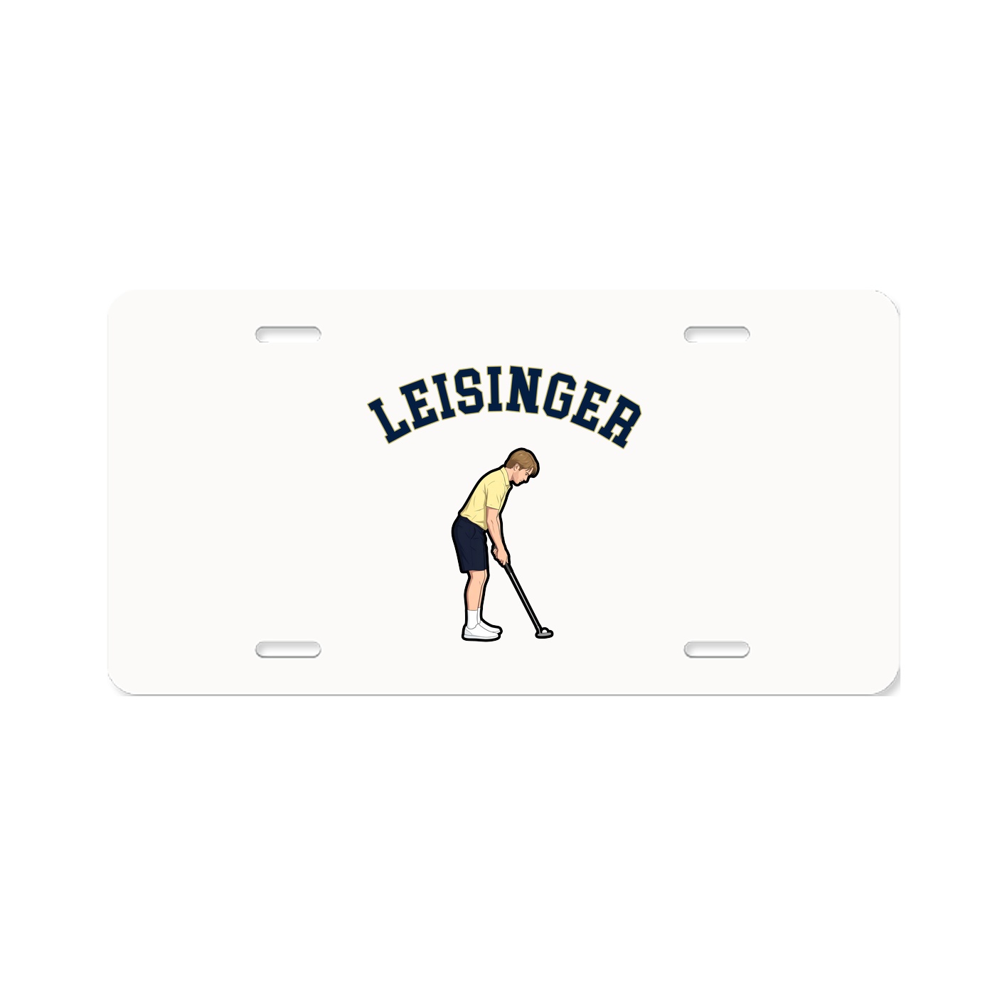 License Plate — Shirsey Arch in Classic