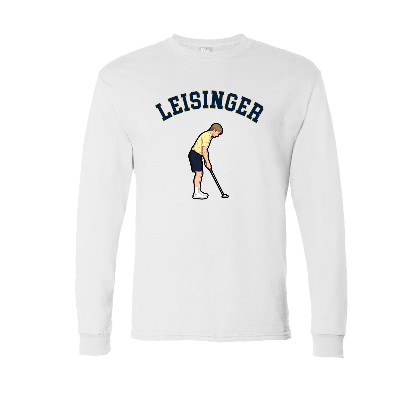 Long Sleeve Tee — Shirsey Arch in White