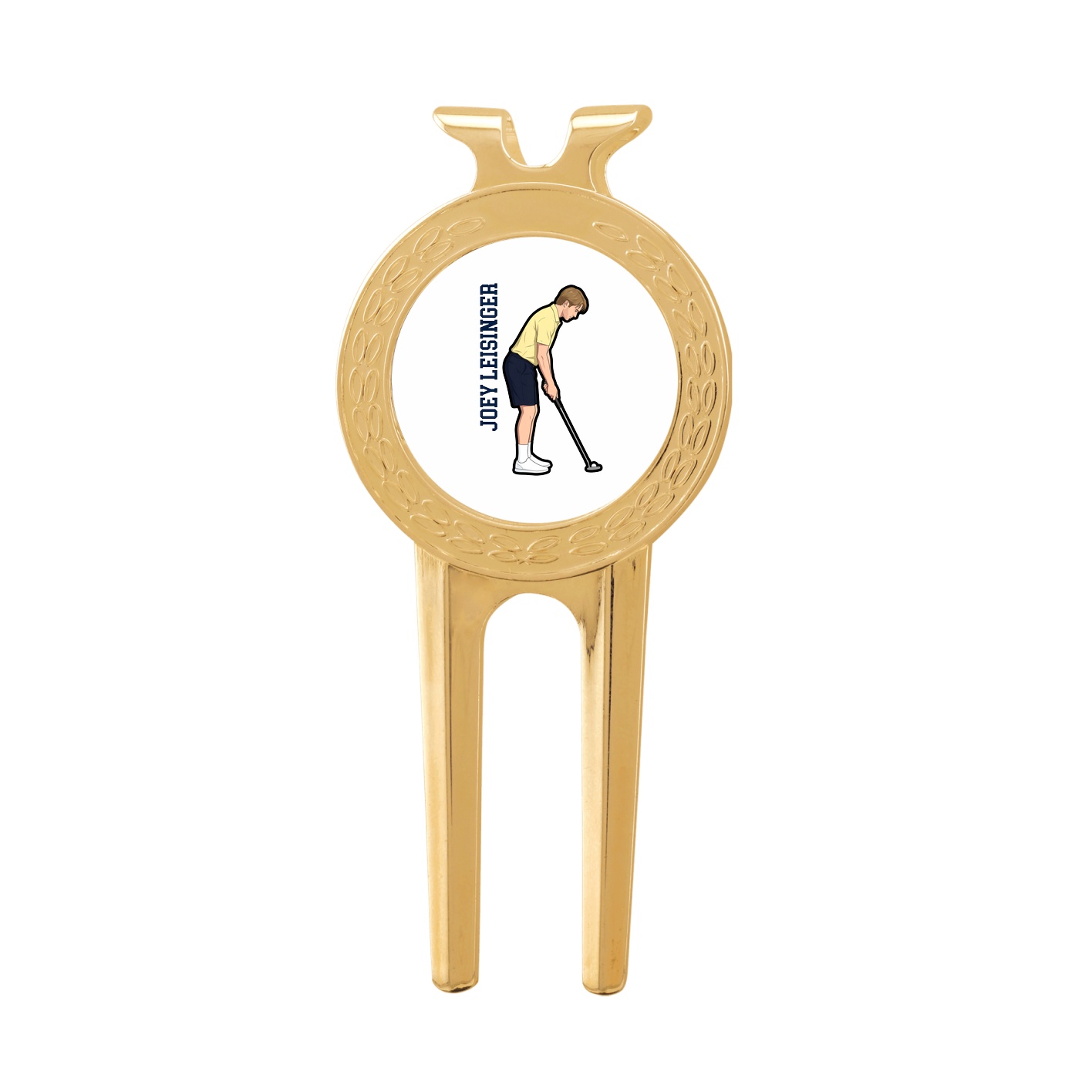 Divot Tool with Ball Marker — Name Vertical in Classic