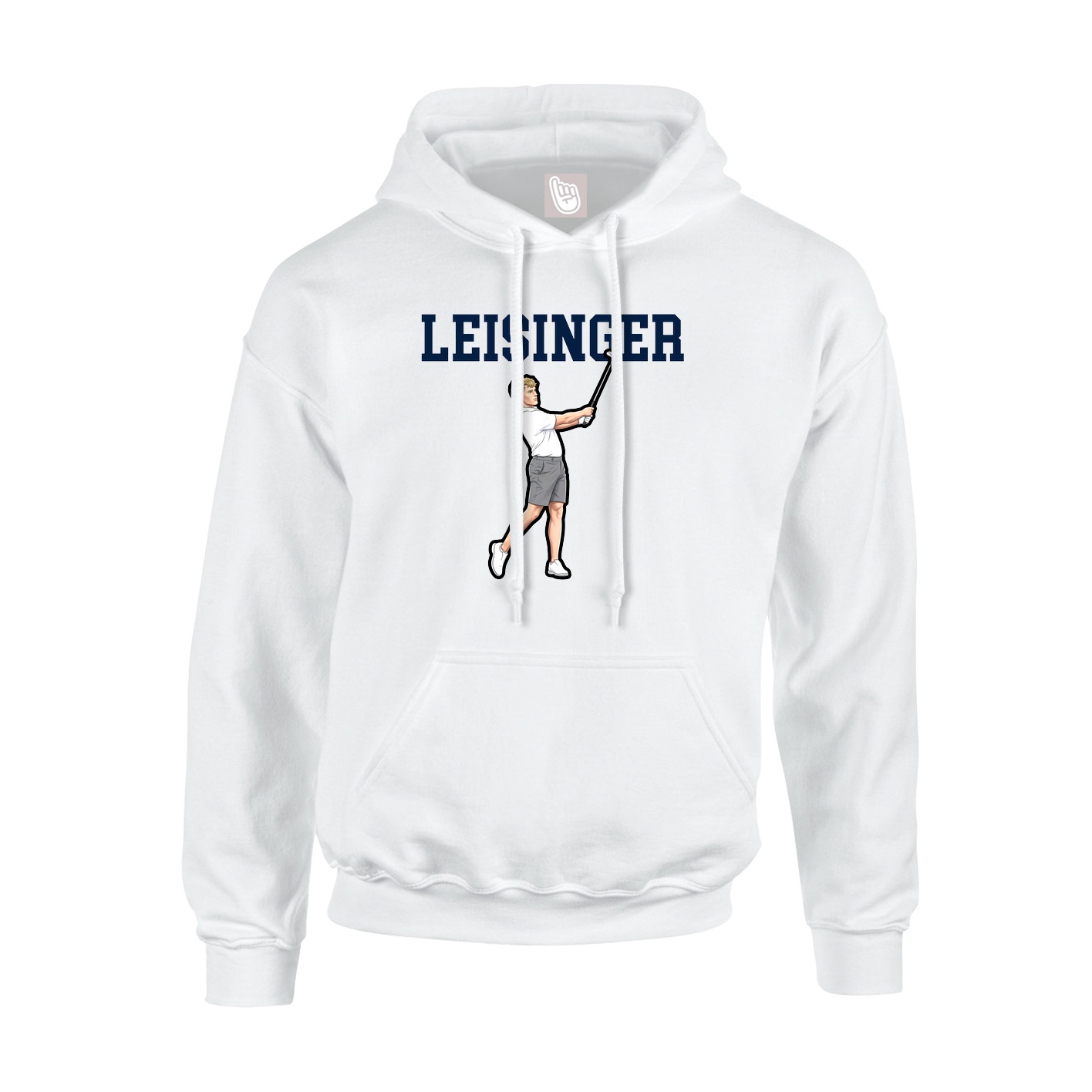 Hoodie — Shirsey in White
