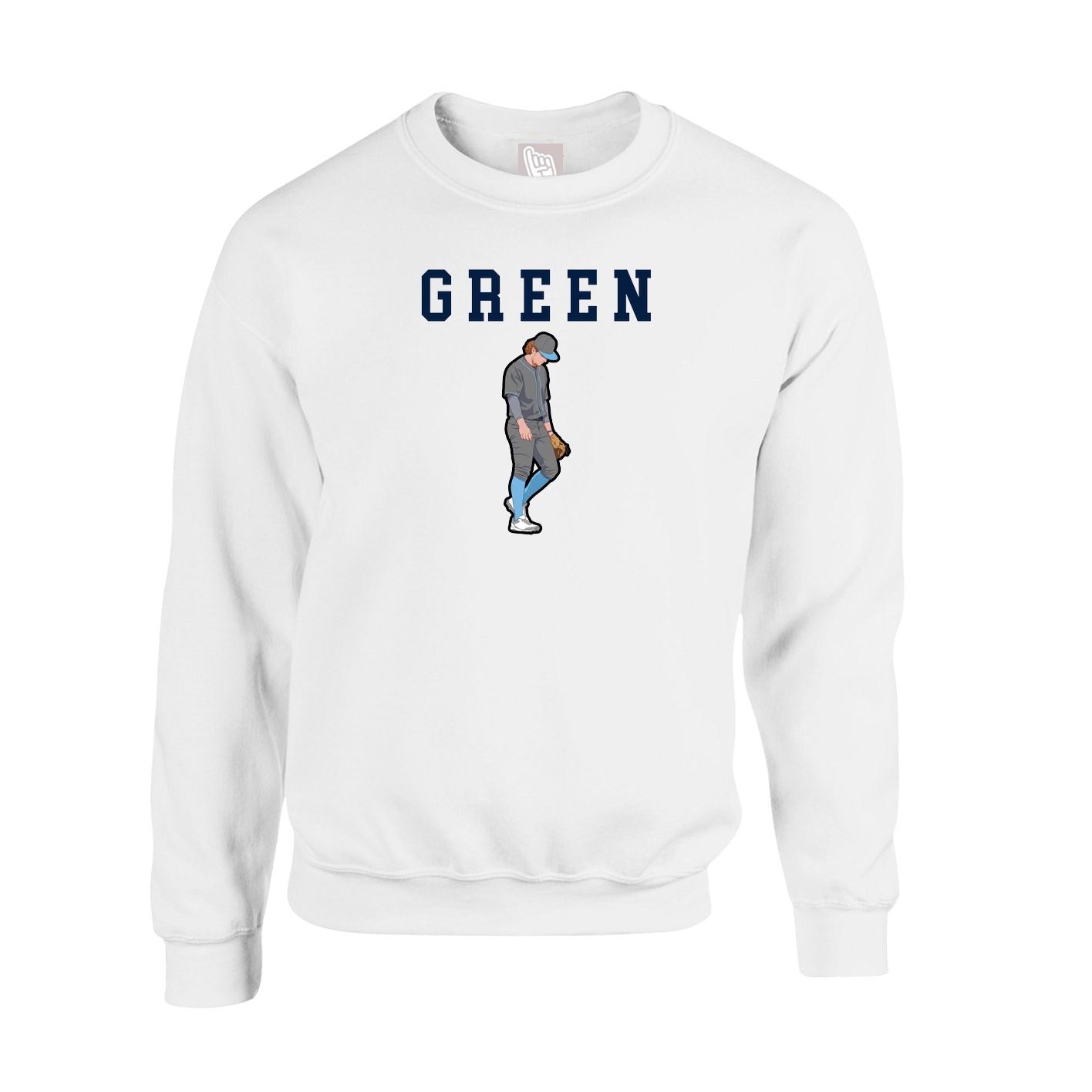 Fleece Crew — Shirsey in White