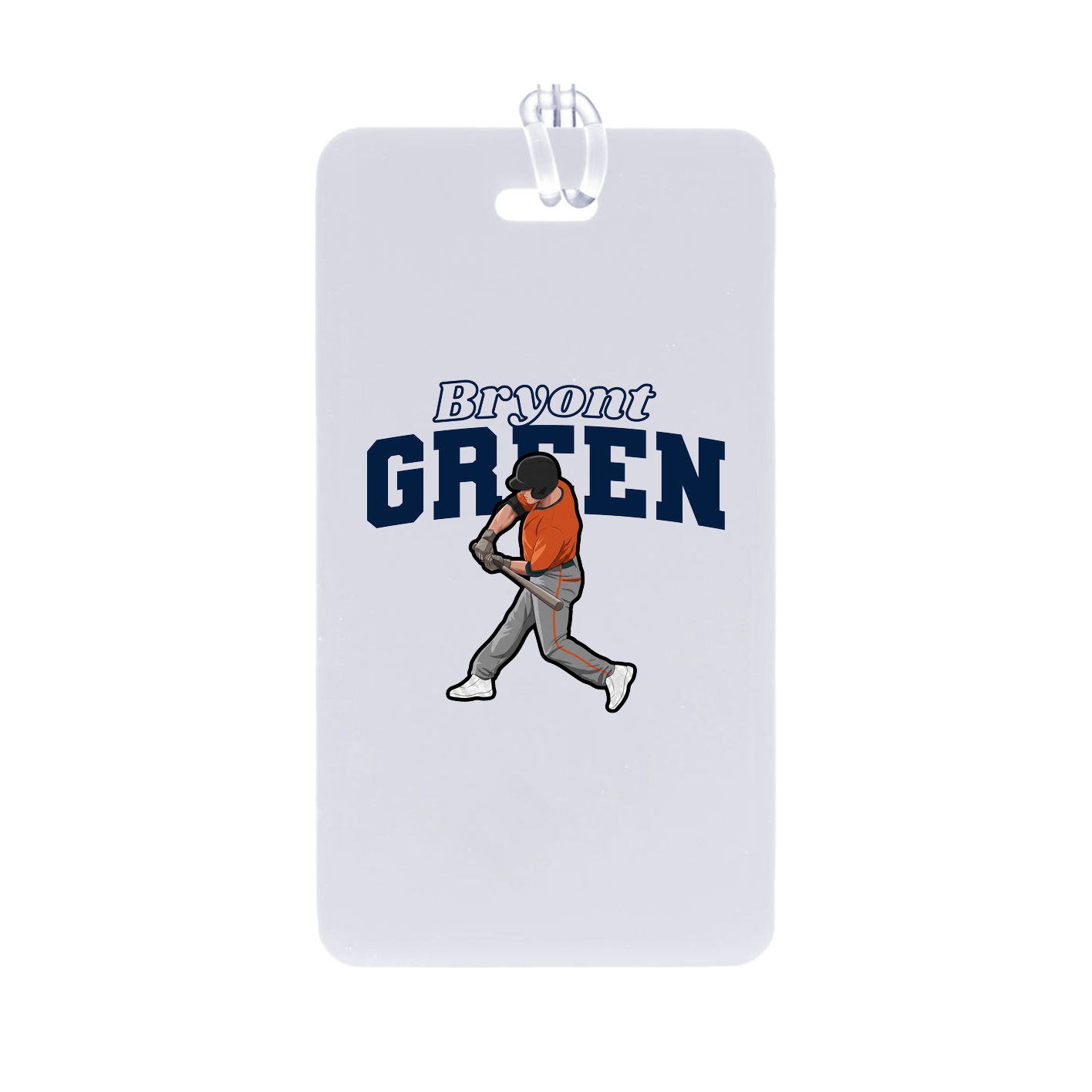 Bag Tag — Name Arch in Classic