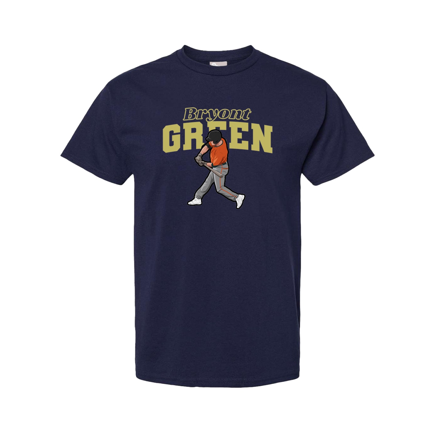 Tee — Name Arch in Navy