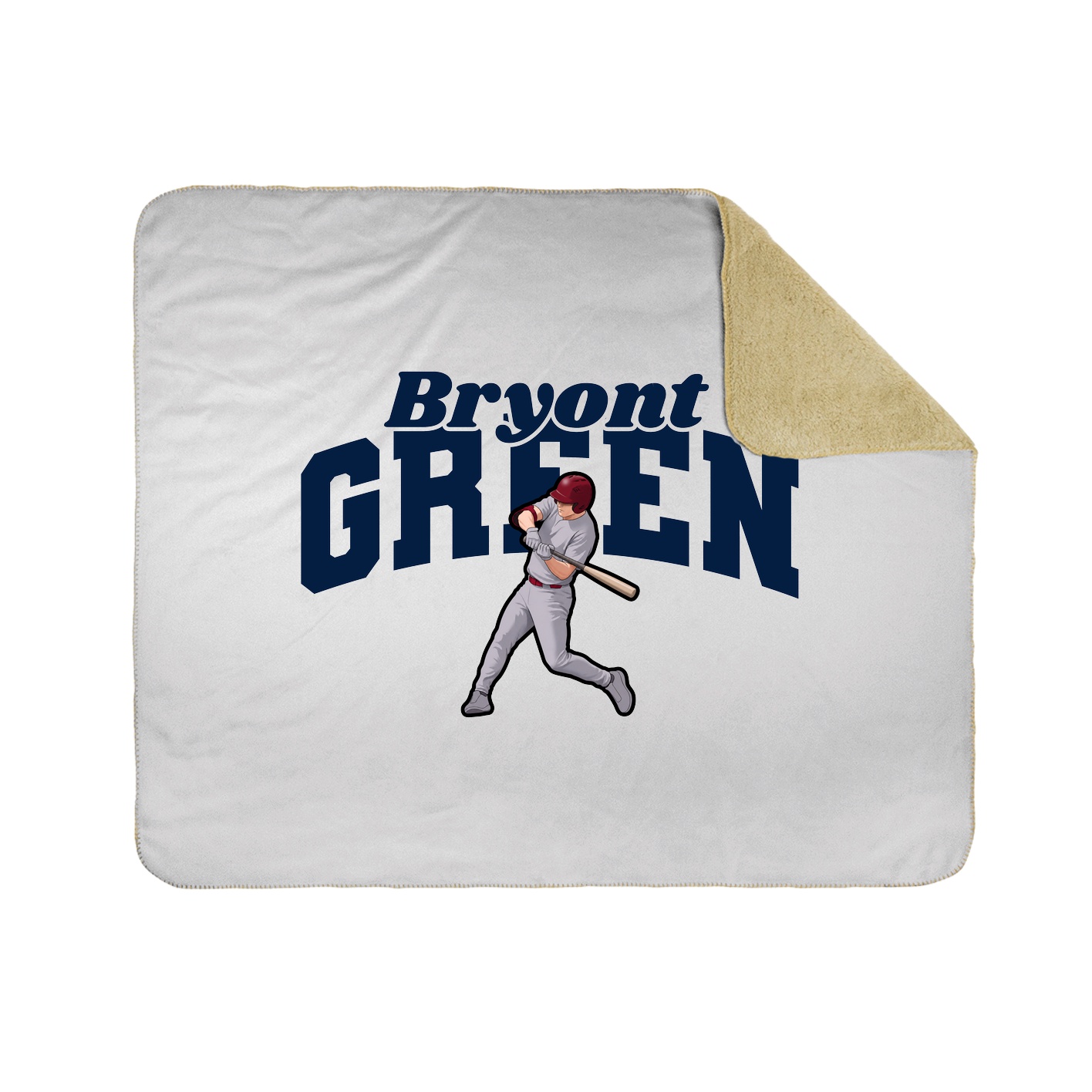 Throw Blanket — Signature Arch in White