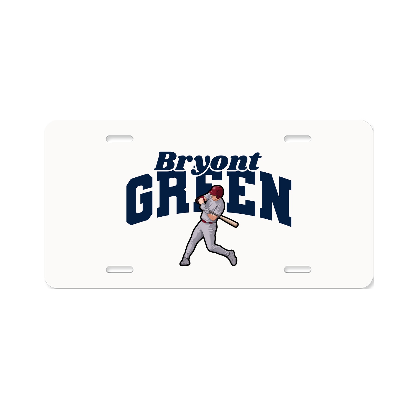 License Plate — Signature Arch in Classic