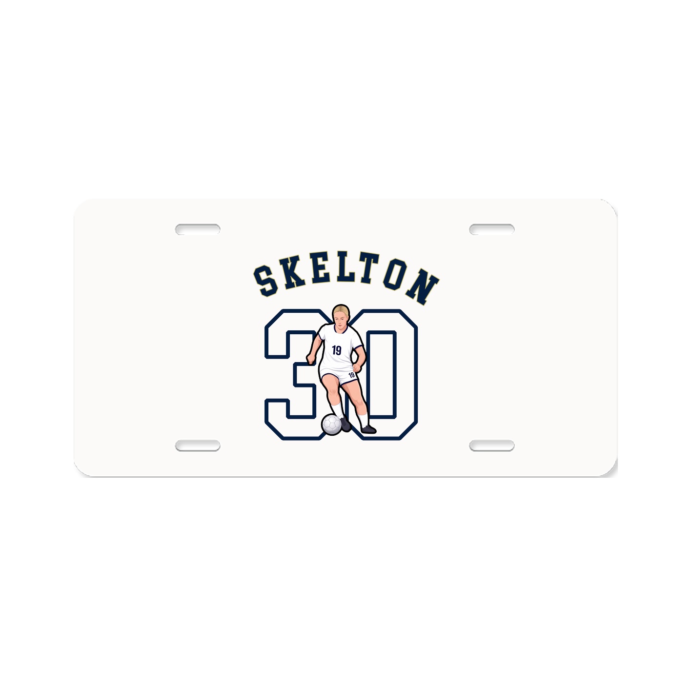 License Plate — Shirsey Arch in Classic