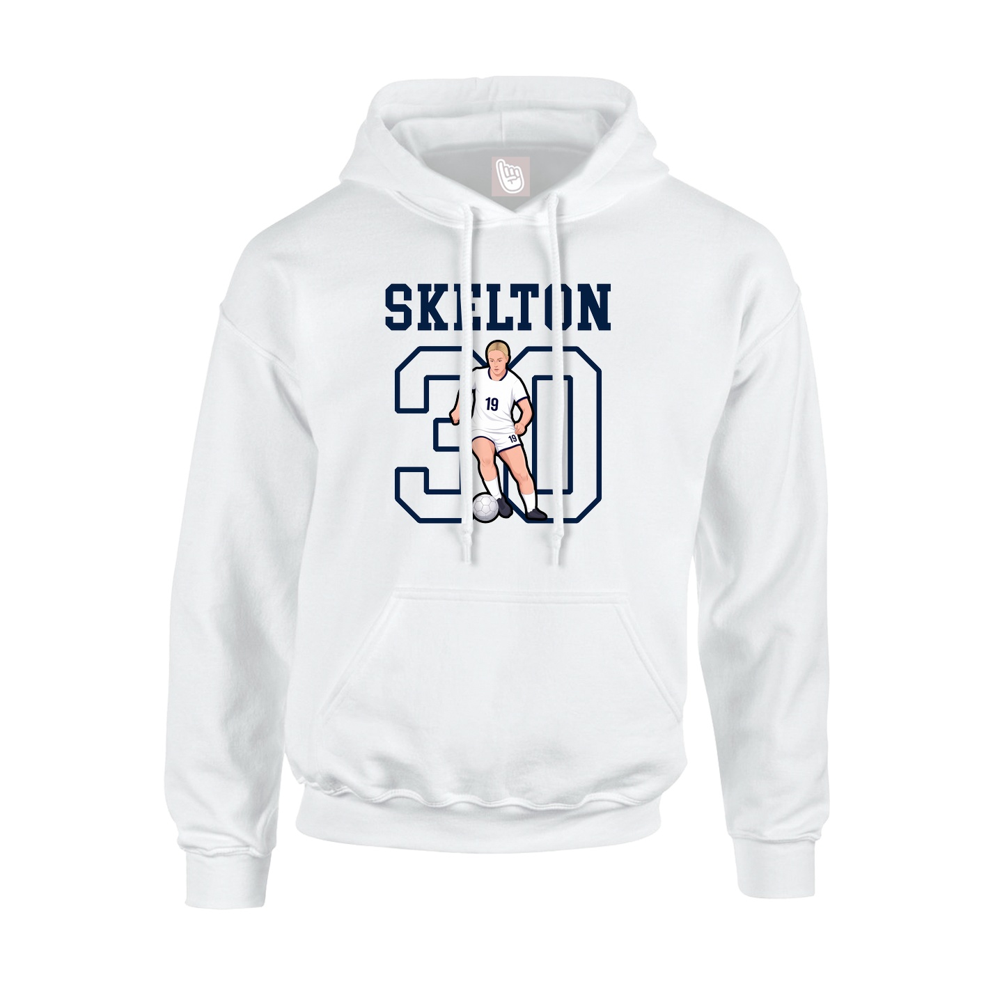 Youth Hoodie — Shirsey in White