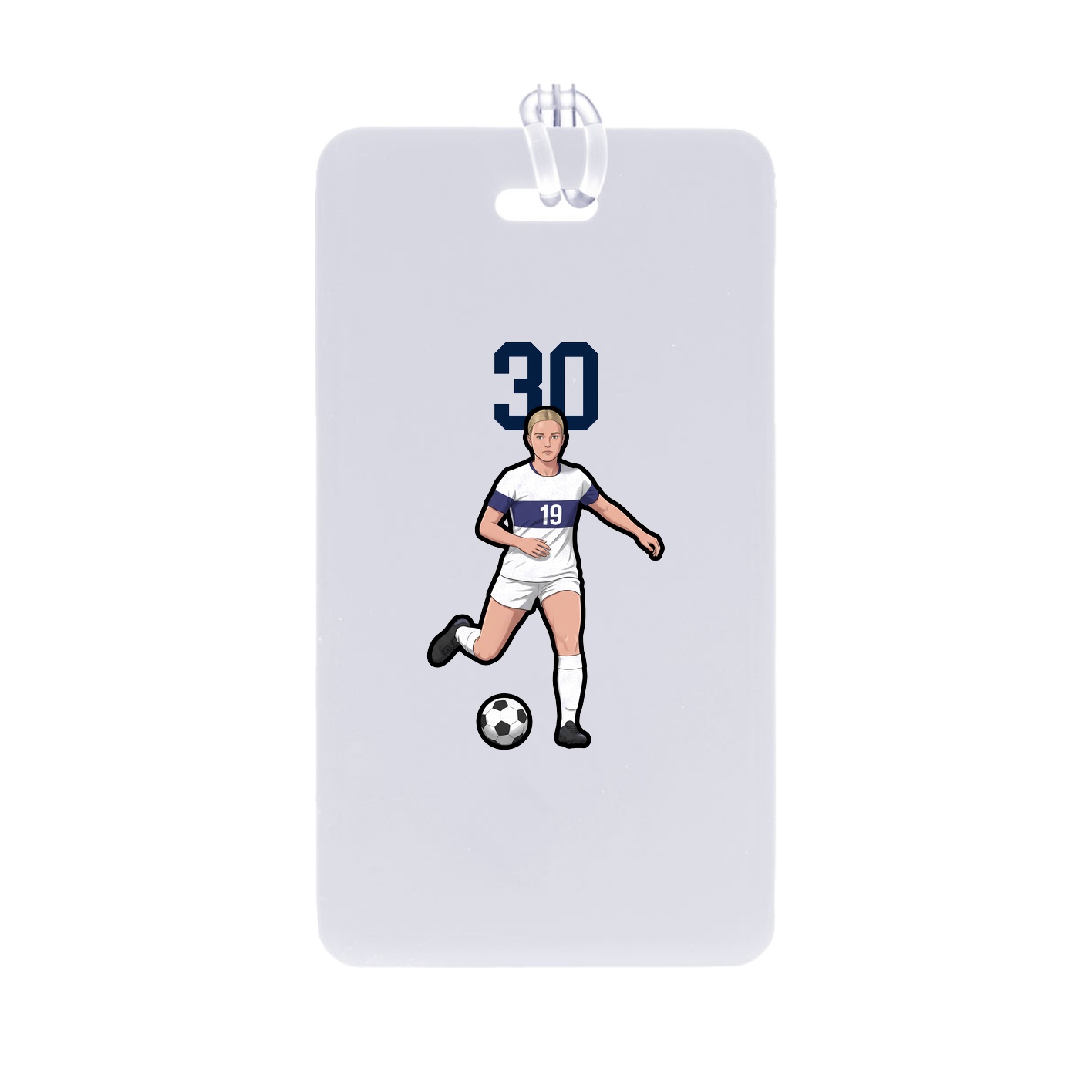 Bag Tag — Number Top in Classic