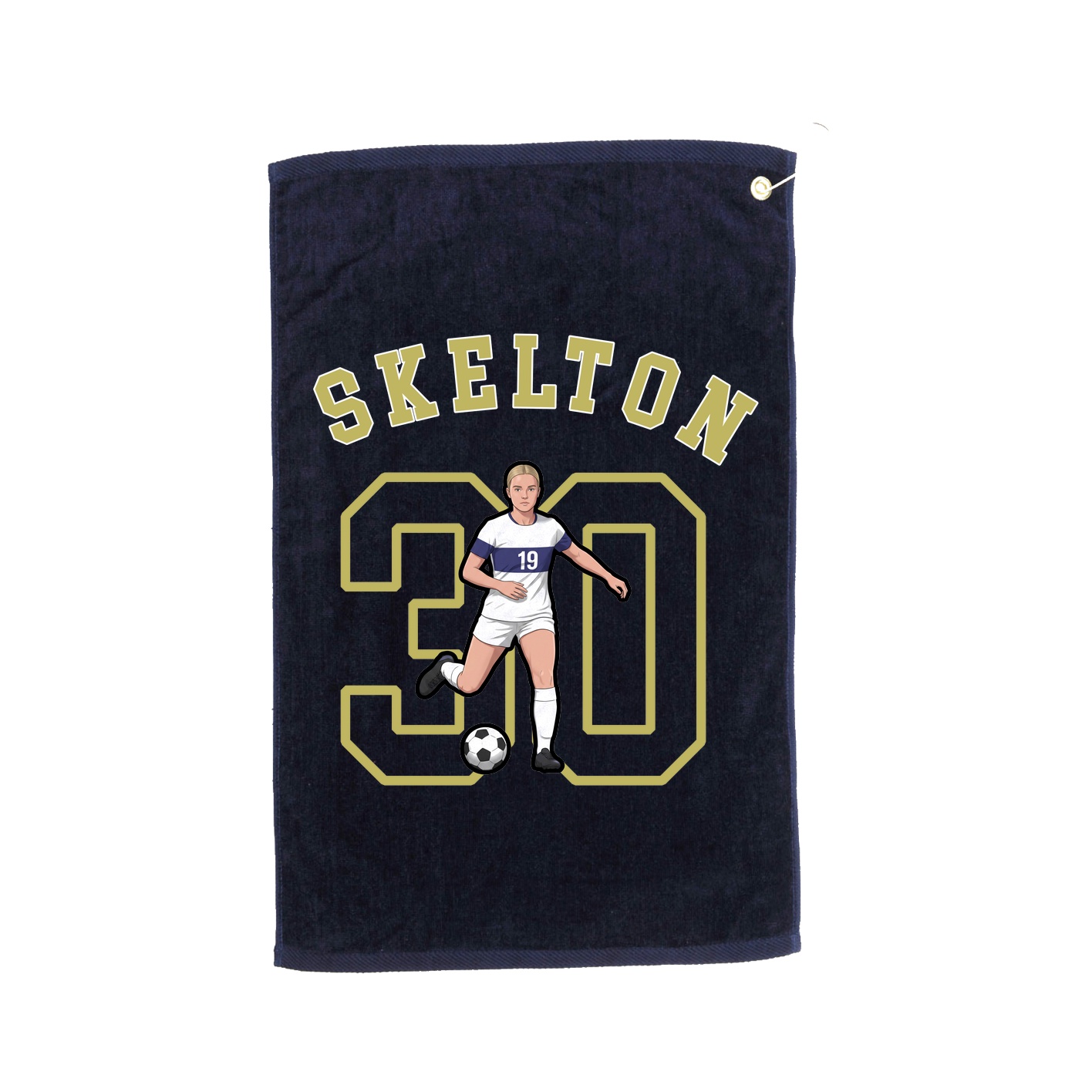 Golf Towel — Shirsey Arch in Navy