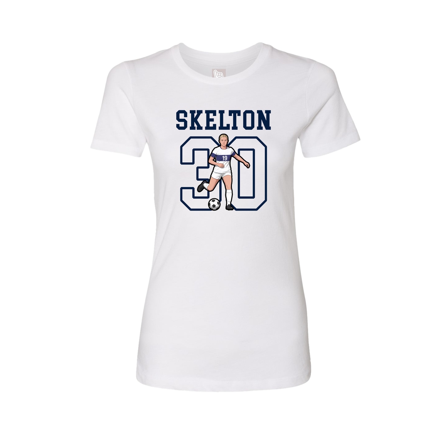 Fitted Women's Tee — Shirsey in White