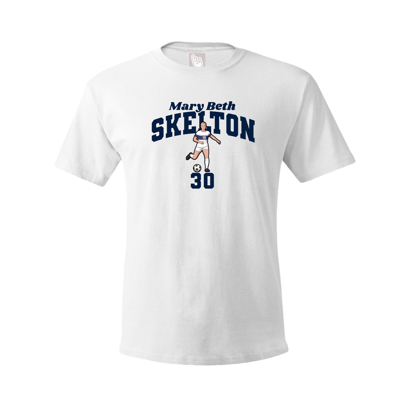 Tee — Signature Arch in White
