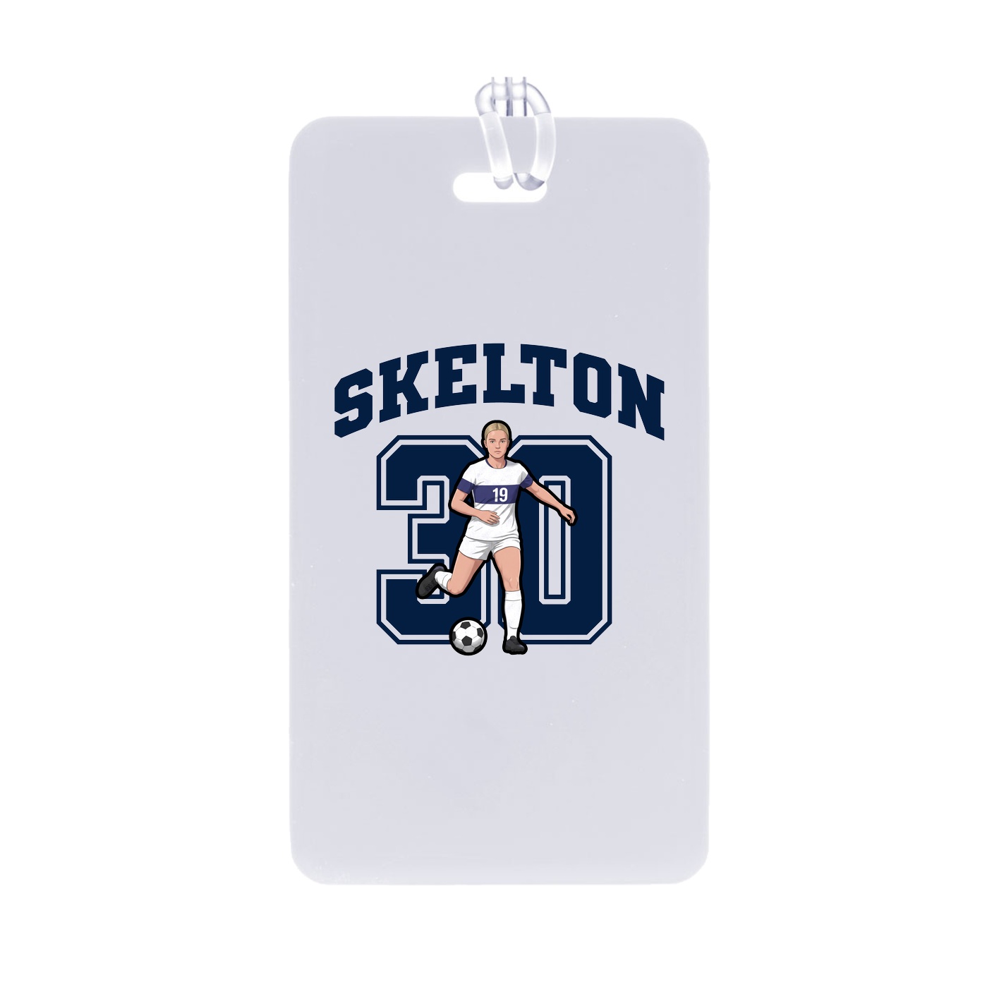 Bag Tag — Number in Classic