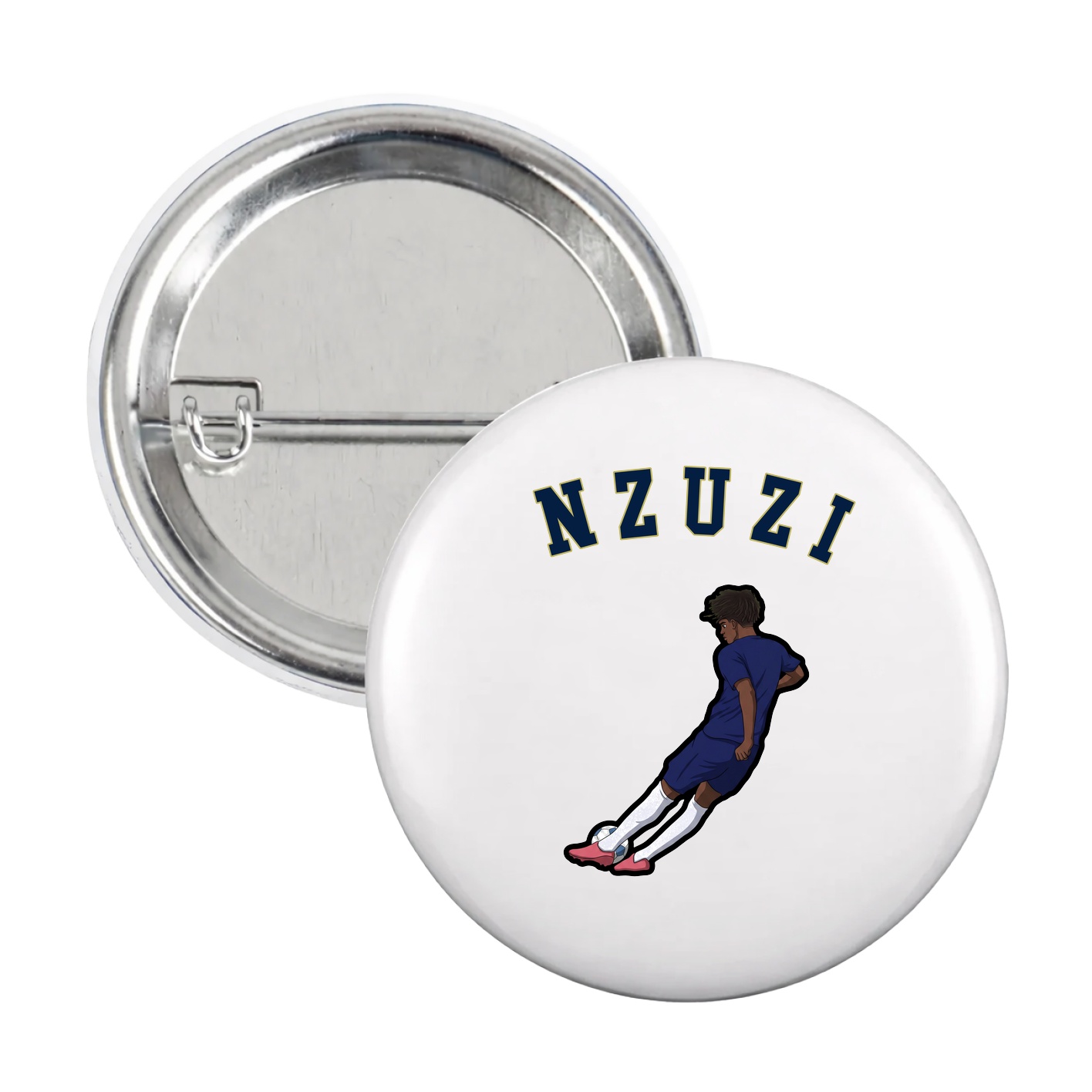 Game Day Button — Shirsey Arch in White