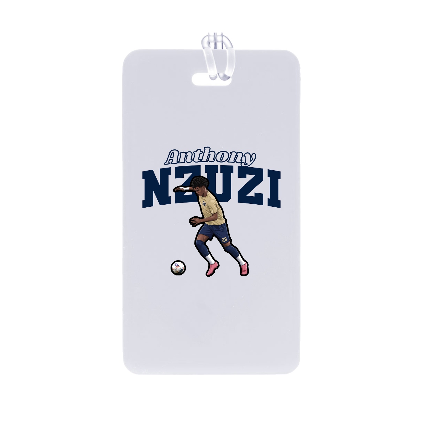 Bag Tag — Name Arch in Classic