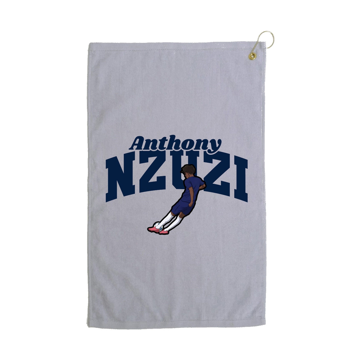 Golf Towel — Signature Arch in Grey