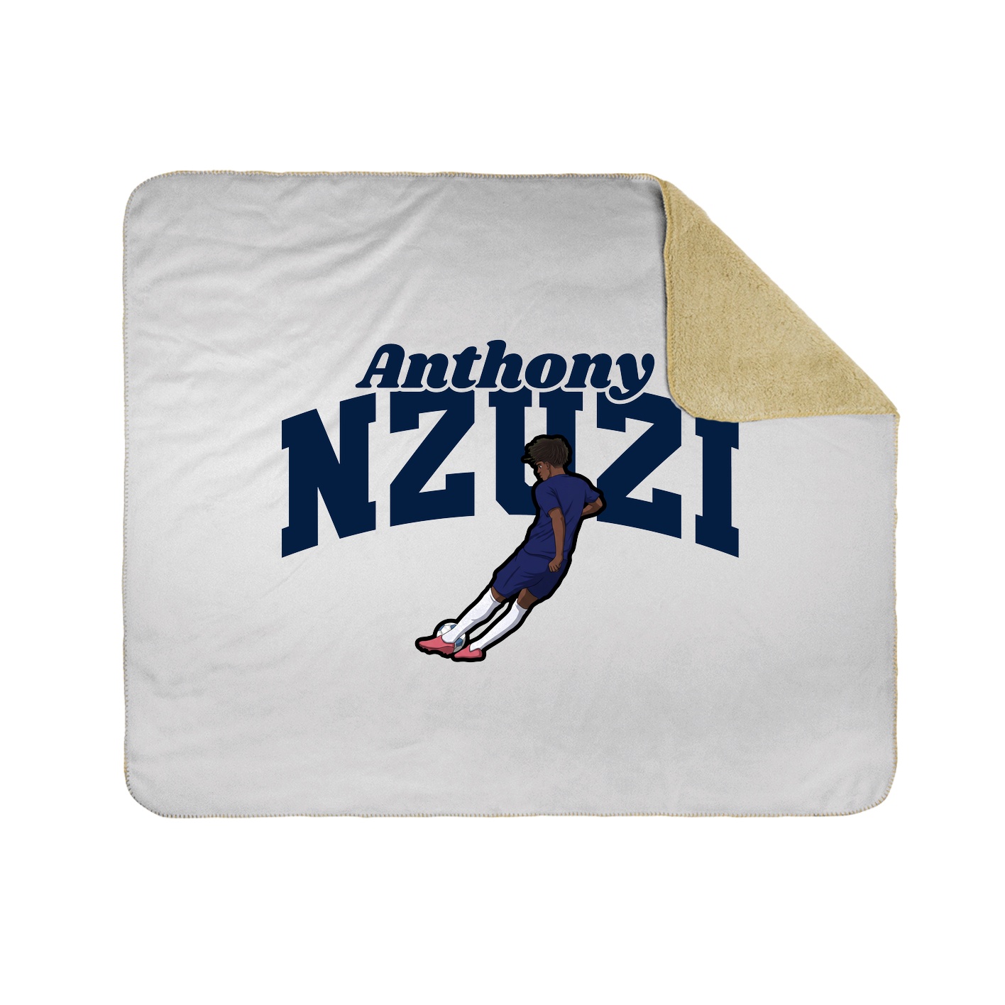 Throw Blanket — Signature Arch in White